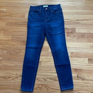 Madewell Roadtrip Denim Jeans Women’s Size 29 Blue Medium Wash‎ High-Rise Skinny